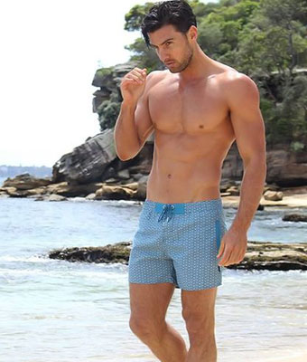 the bay mens swimwear